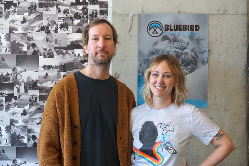 Bluebird owners Brian and Mandy Michals.                          