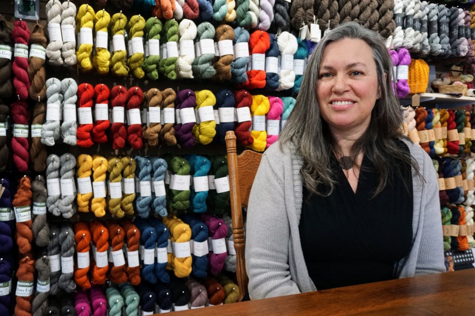 Brooke McDonald, the owner of Sweet Threads.                