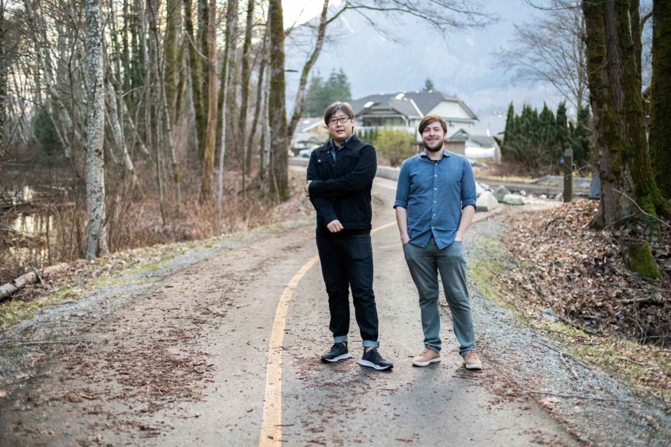 Raincity Distillery co-founders Alex Mumm and Johnny Xu. 