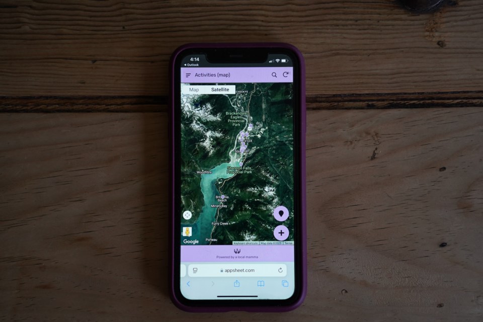 TogetherNest can be used on a web browser or through an app.                               