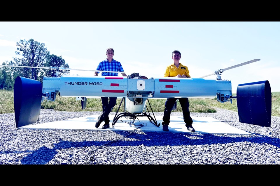 FireSwarm team travels for testing in preparation for XPRIZE Semi Finals at ACC Innovation in Sweden July 2025.
