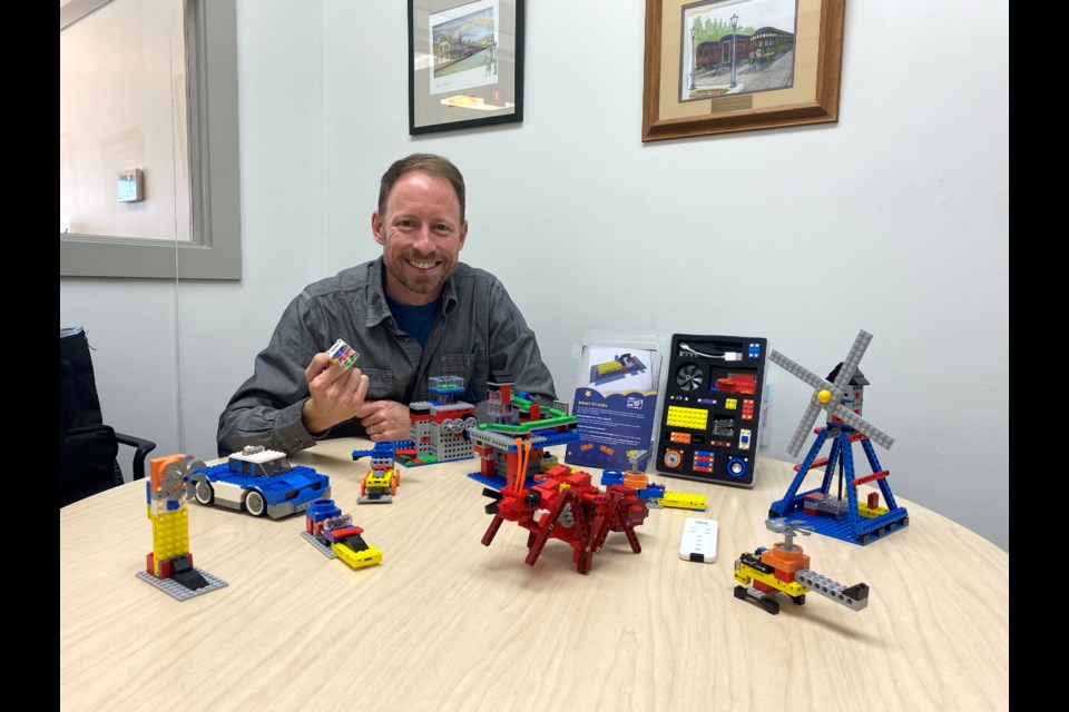 SparkBlocks co-creator Holden Bonwit.