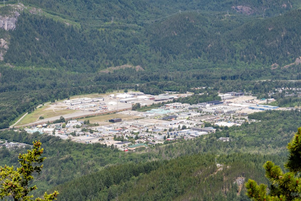 The Industrial Park from above. 