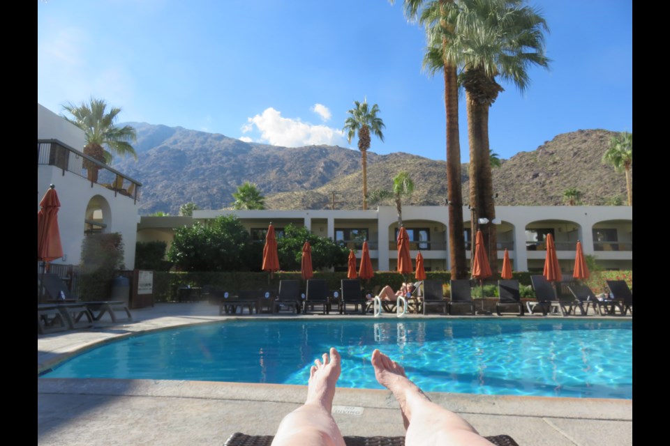Melody Wales in Palm Springs.