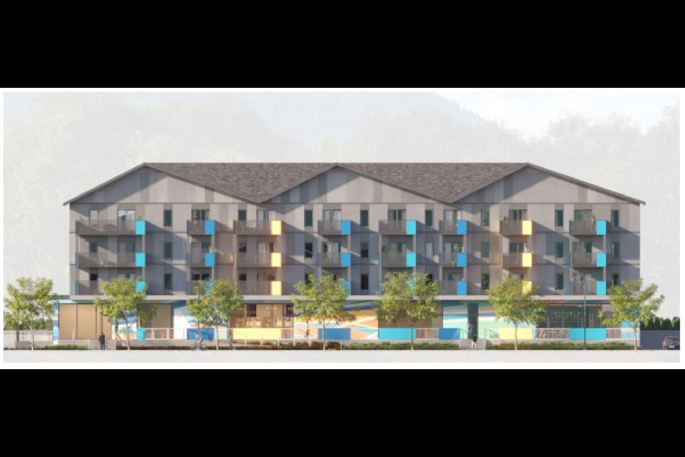 The concept design of Building 1.