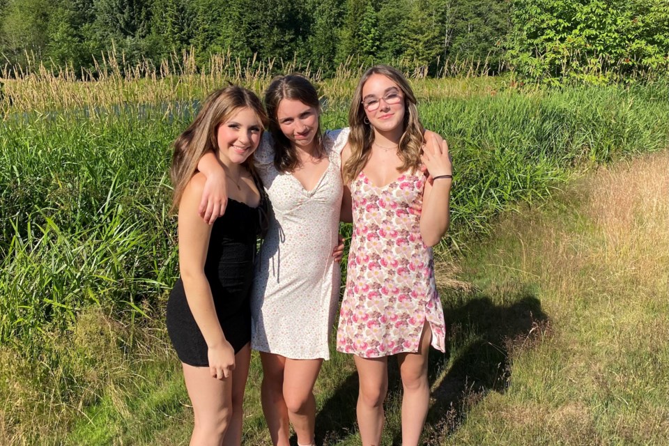 Ali McLeod, Charlotte Gadbois-Schuett and Océane Rhodes are now the program's first graduates. 