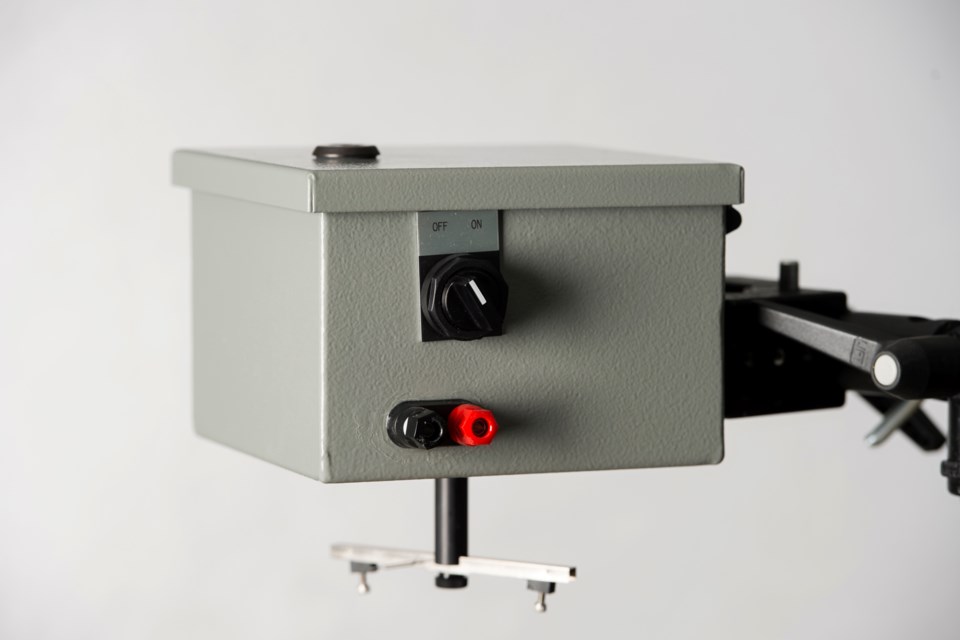 An Aerobiology Research Laboratories sampler, which measures the pollen in the air.