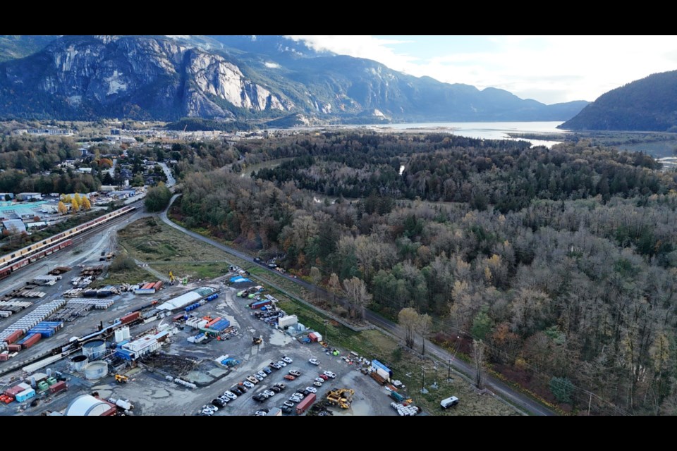 The overall Eagle Mountain to Woodfibre LNG project involves a pipeline expansion from north of Coquitlam to the currently under construction Woodfibre LNG export facility site.
