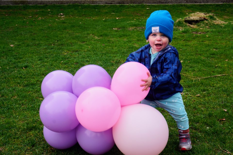 Hundreds gathered at Stan Clarke Park on March 30 for Easter fun.                               