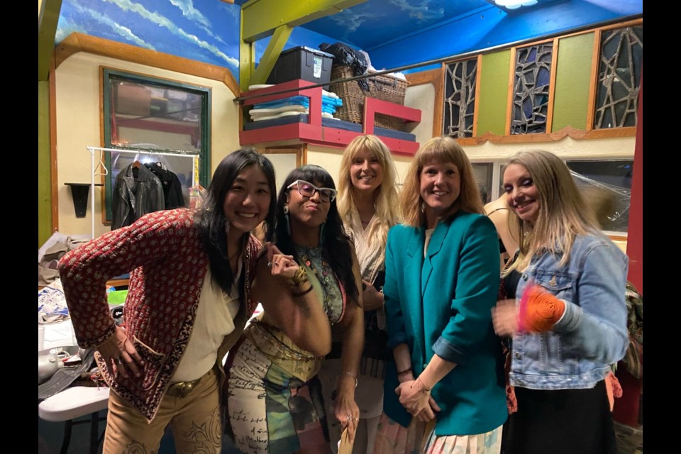 Squamish youth fashion reporter Theodor Parial took in the Out of Your Closet Community Fashion Show at the Brackendale Art Gallery: Café & Culture Centre on April 24.