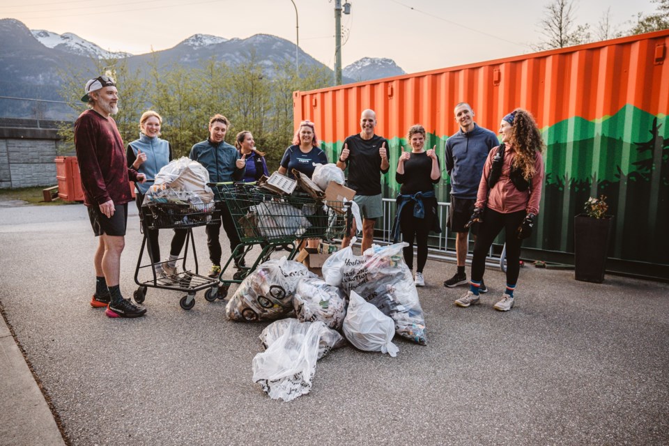 Last week, the Squamish Earth Day Adventure Community Clean-up on April 22 got a jump start on Pitch-In Week.