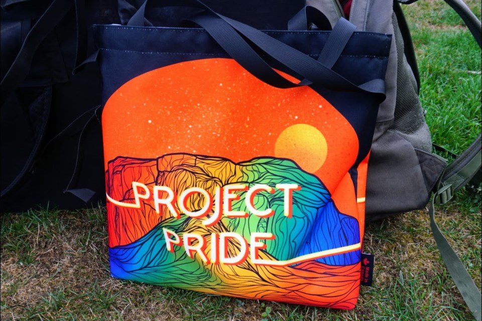 Project Pride bouldering festival takes place at the Ƶapp Provincial Park on Sept. 17.