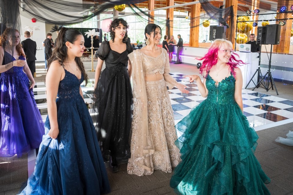 Saturday, June 14, Squamish grads celebrate prom 2025 at Capilano University. Check back later for more photos from the event!