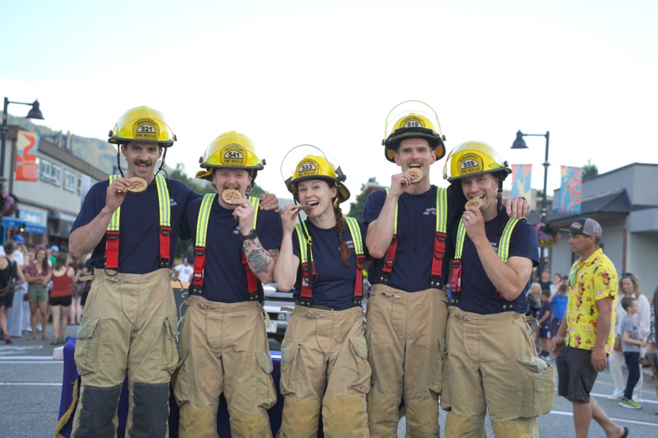 The 2025 Bed Race champions—Squamish Fire Rescue.       