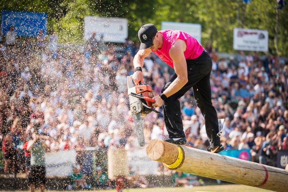 The 2025 Squamish Days Loggers' Sports Festival, Aug. 3.
|David Buzzard Photography