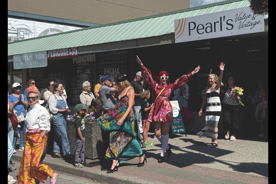 The Pearl's Value & Vintage fashion show was held on July 26.
