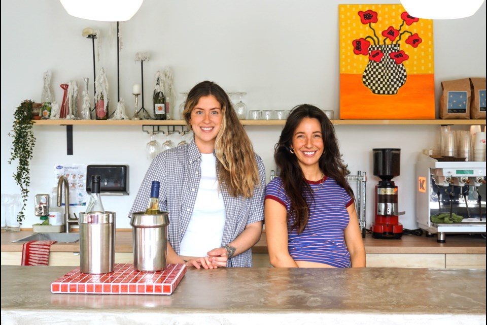 Co-owners, Constance Ferland and Sara Cleroux.                           