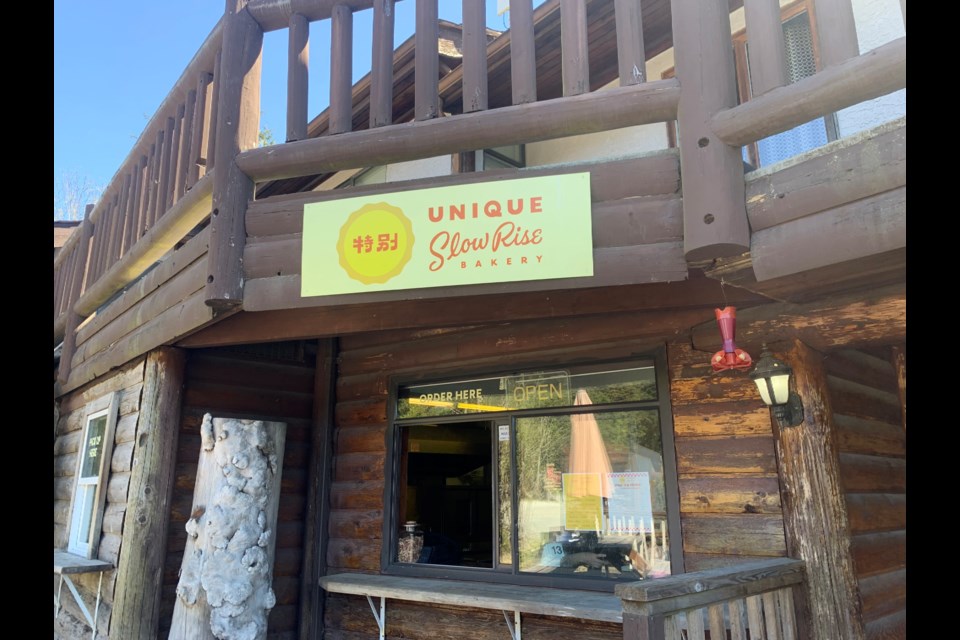 Unique Slow Rise Bakery, at the Klahanie Campground.