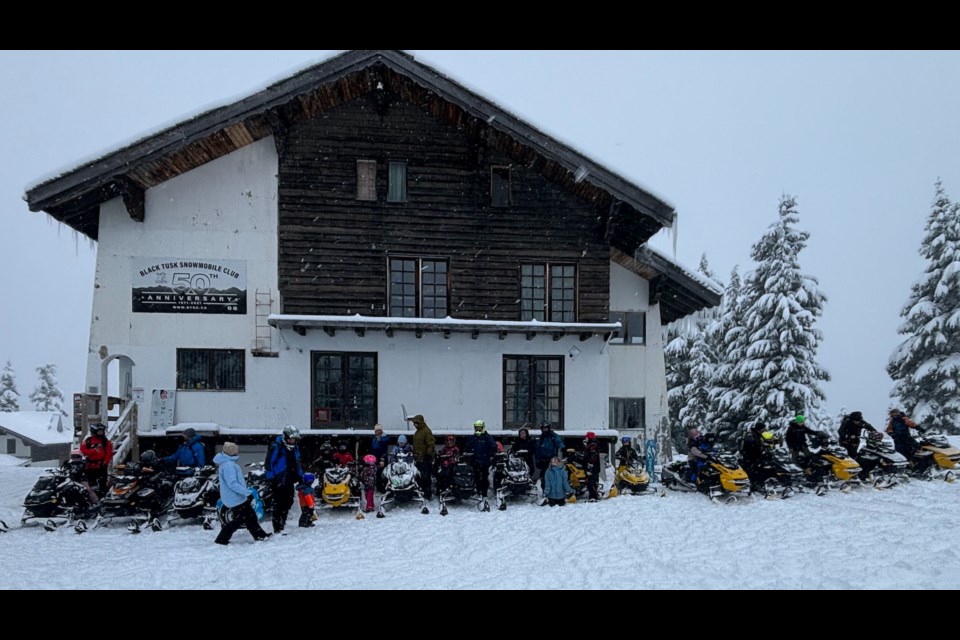 The Black Tusk Snowmobile Club offers avalanche training courses at the Alpine Learning Center atop Brohm Ridge. 