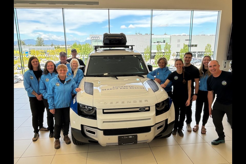 Earlier this month, 鶹SAR headed to Richmond to pick up their winning new vehicle.