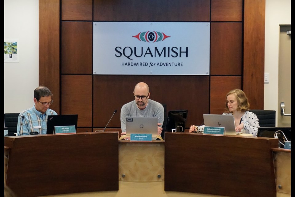 Squamish council defeated the temporary use permit application for Woodfibre LNG’s worker accommodation dubbed the floatel at its meeting at Municipal Hall on Tuesday night.                         