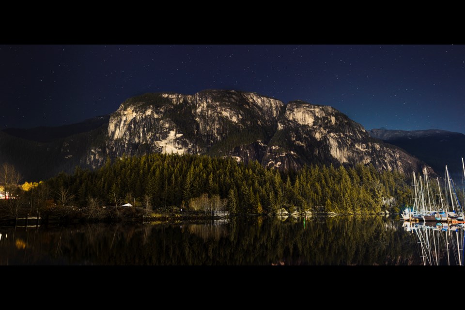 Ujwal Johnson shot this stunning photo of the Stawamus Chief.