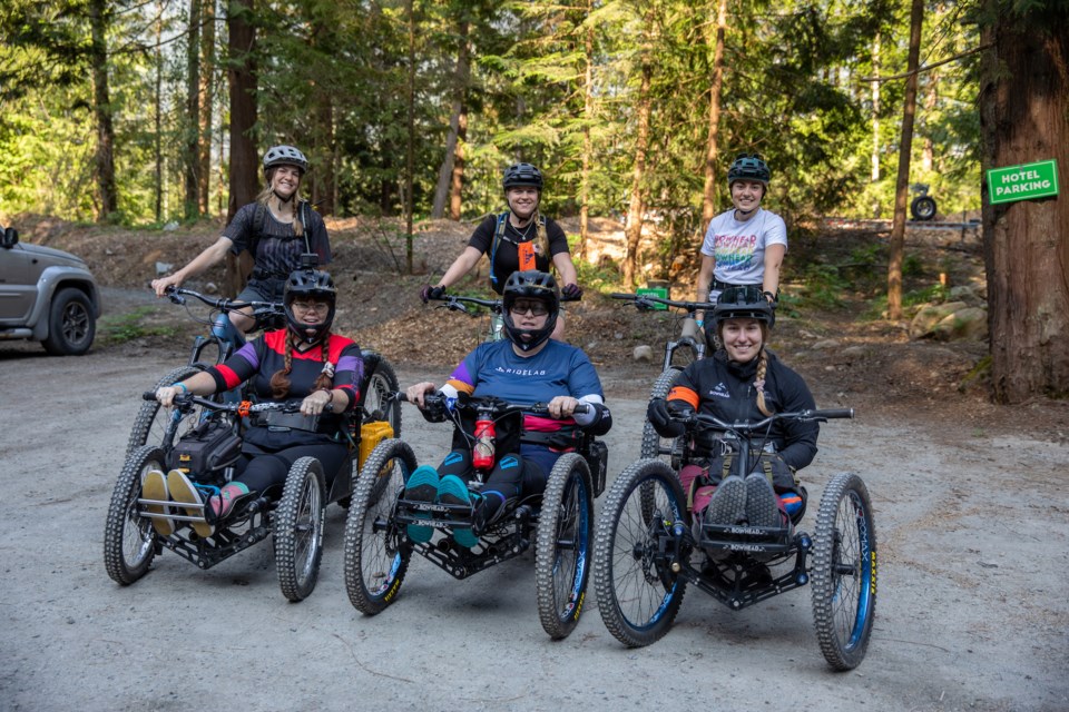 Squamish Adaptive Mountain Biking aims to get more riders out on local trails. Six riders will be attending this year's Ridelab festival in May.