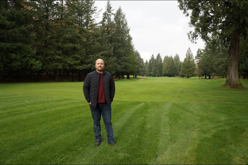 Scott Wengi, general manager of the Squamish Valley Golf Club, proudly noted the various upgrades around the course, which began on Aug. 21, and are still taking shape while the course is closed for the winter.                      
