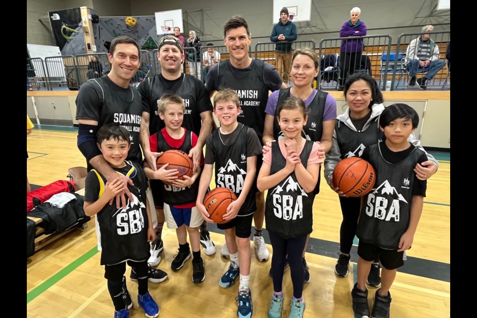 Hoop Reel ƵappBasketball Academy raised $8,000 during its annual Hoops 4 Hampers fundraiser, which included a parent versus child game. (The kids won.)