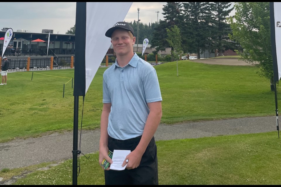 14-year-old golfer, Preston Proudfoot, was competing against many other athletes who were far older than him at the July 2 to 6 competition. Proudfoot, who recently finished Grade 8, was one of eight athletes in his division with a graduation year of 2027 or 2028. 