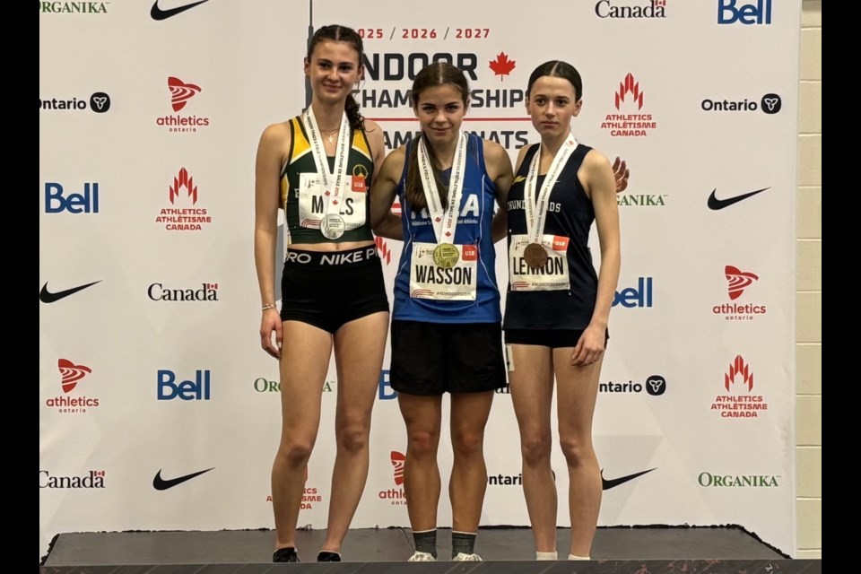 Squamish's  Eilidh Lennon (far right). 