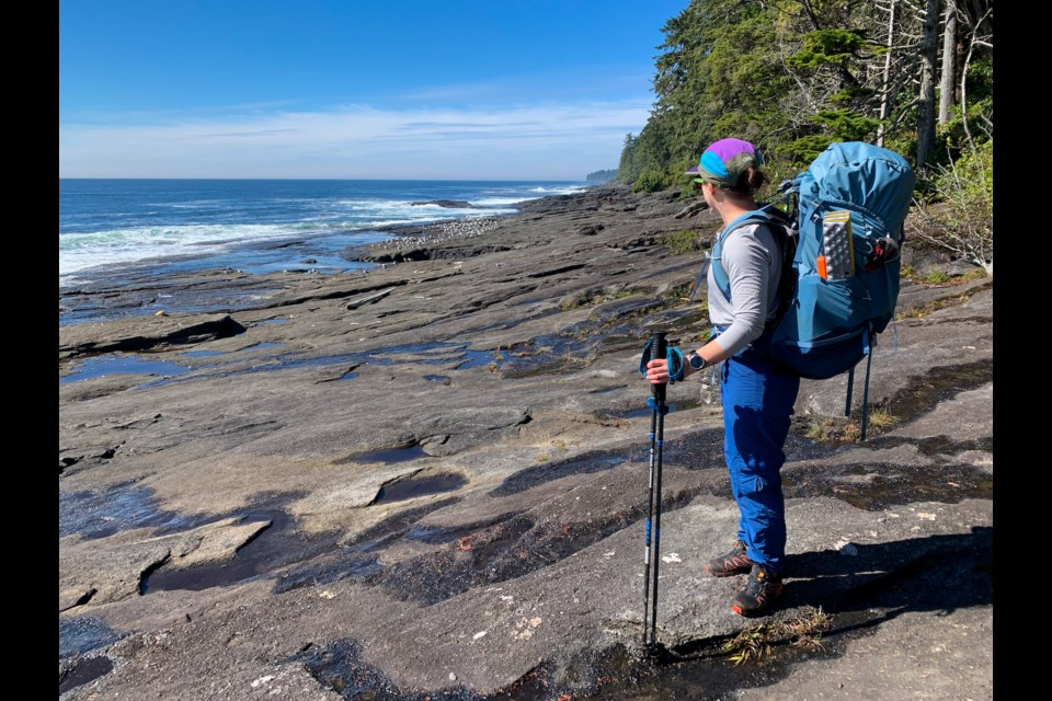 The Juan de Fuca Marine Trail, located near Port Renfrew.