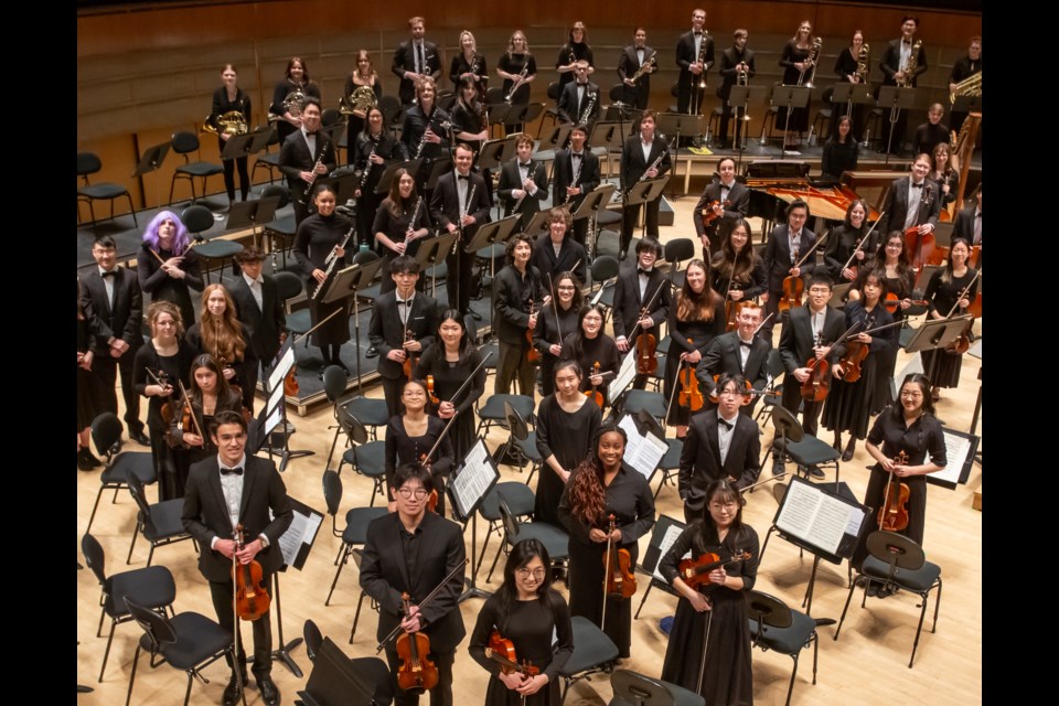 Edmonton Youth Orchestra's Senior Orchestra will play Shakespearean themed music from the works of Tchaikovsky and von Webber on Sunday, May 5 at Winspear Centre.