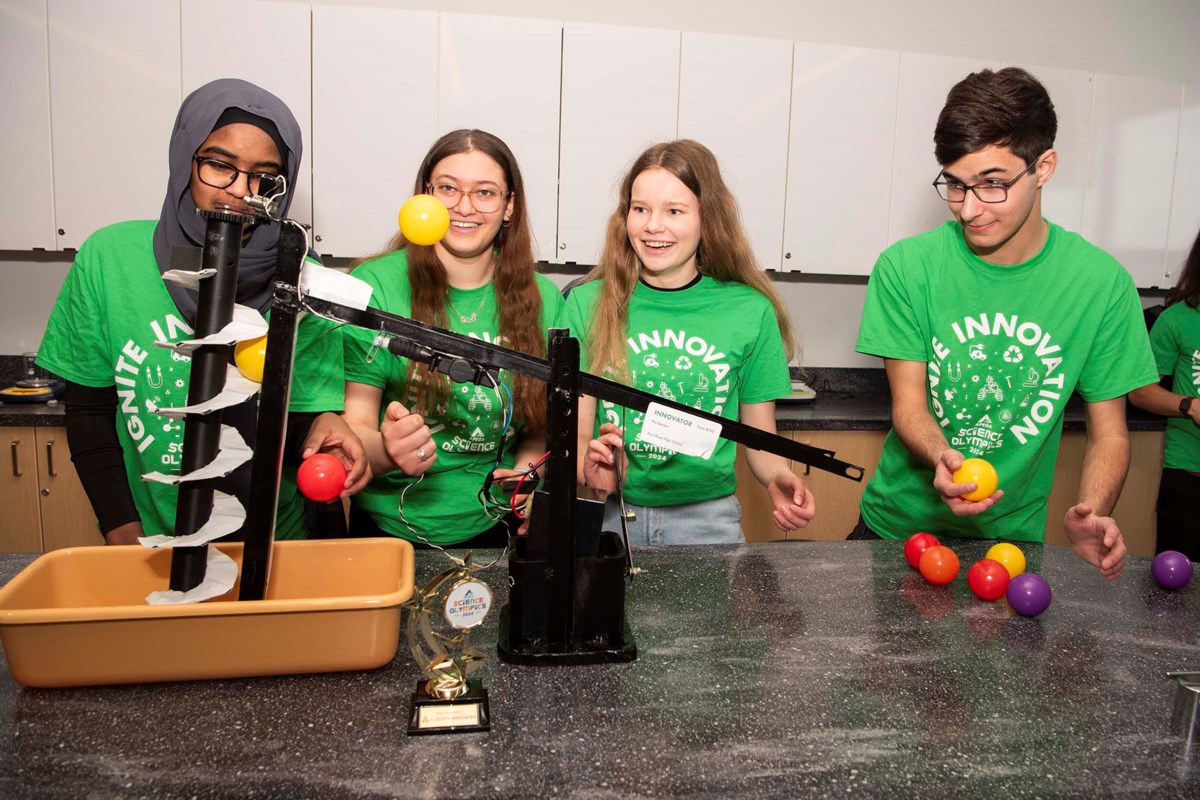 St. Albert students bring home a science Olympic gold medal