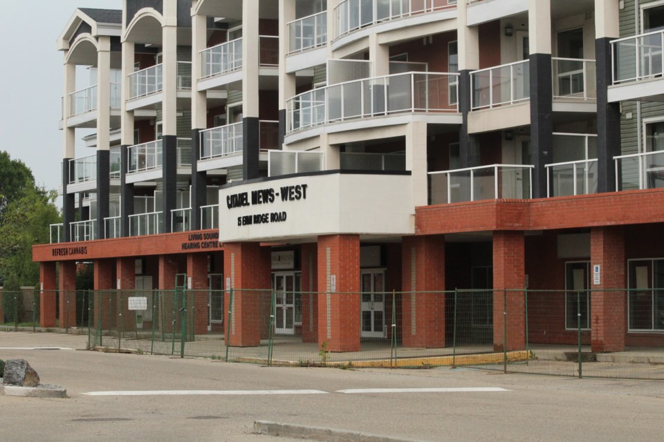 The Citadel Mews West senior's complex has sat vacant for more than two years after a serious fire in 2021. JACK FARRELL/St. Albert Gazette