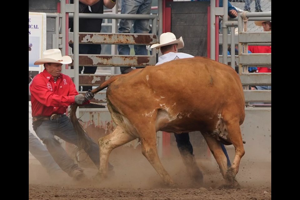 Shane Williams and his team were the 2023 Wild Cow Milking Champions at the Edmonton First Responders Rodeo. He returns once more to support the charity event taking place Saturday, July 13 at St. Albert's Kinsmen Korral.