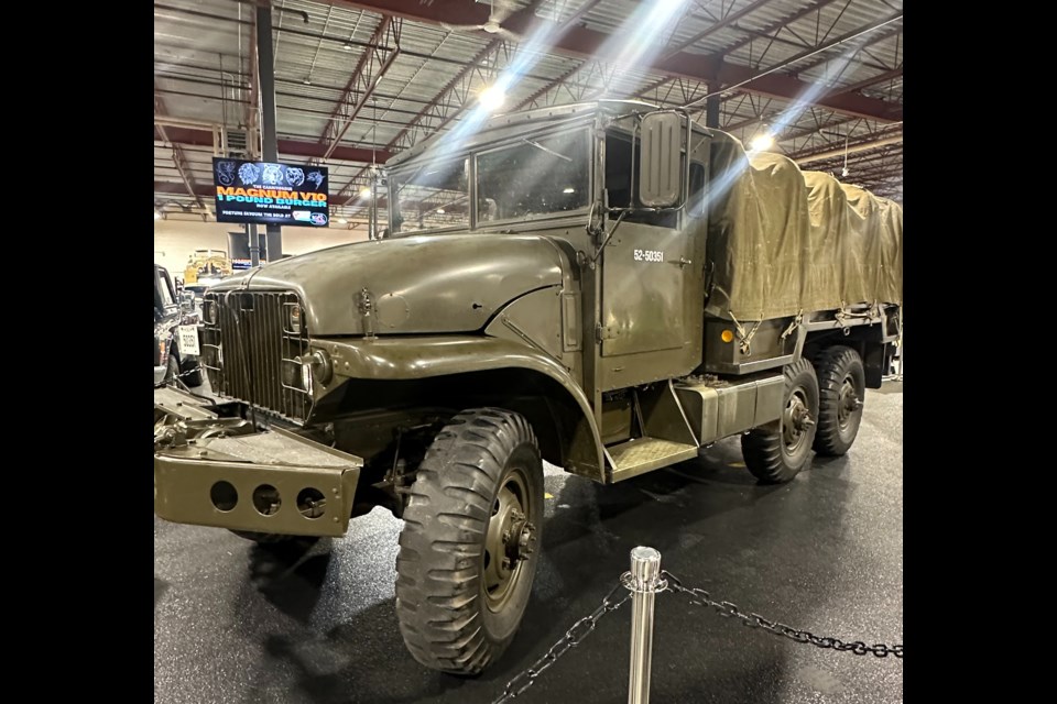 The Deuece-and-a half was an all-purpose truck operated during the Korean War carrying food, supplies, water, fuel and troops.