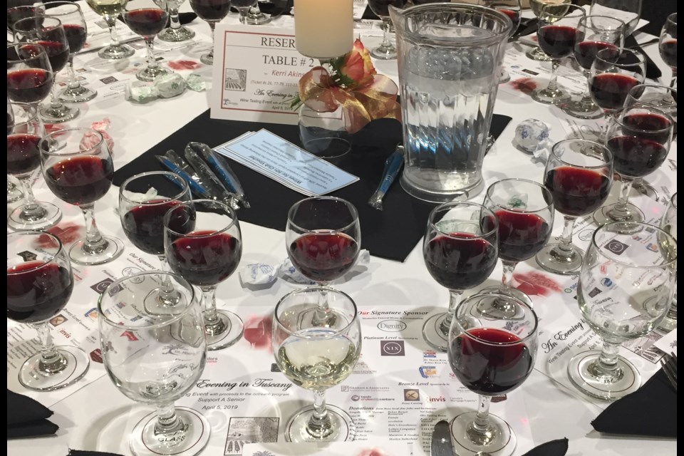 St. Albert Seniors Association is hosting An Evening in Paris, a fundraiser that combines palette pleasing French wines and plated tapas on Saturday, Nov. 2.