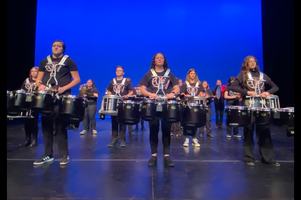 Sturgeon Composite High School two drumlines will perform at the Arden Theatre on Dec. 5.