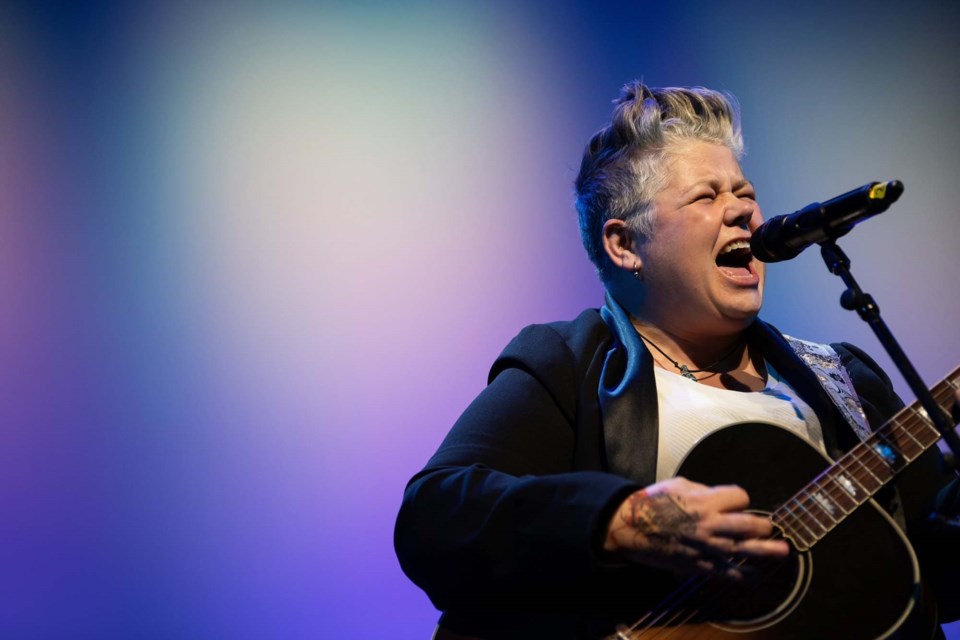 Amy Bishop, a Calgary-based alt roots blues singer-songwriter, plays a double bill with Emmet Michael as part of the Arden Theatre's Plaza Series on Thursday, July  20. 