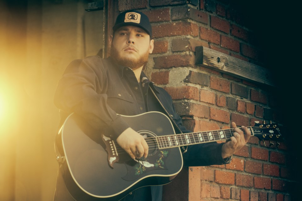American country singer-songwriter Luke Combs is on a hot streak and he is bringing his Beer Never Broke My Heart Tour to Rogers Place on Oct. 11. 
JIM WRIGHT/Photo
