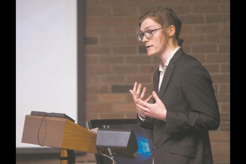 Zachary Polis is the city's first poet laureate and he gave his inaugural address to city council on Monday during its regular meeting. FILE PHOTO/St. Albert Gazette