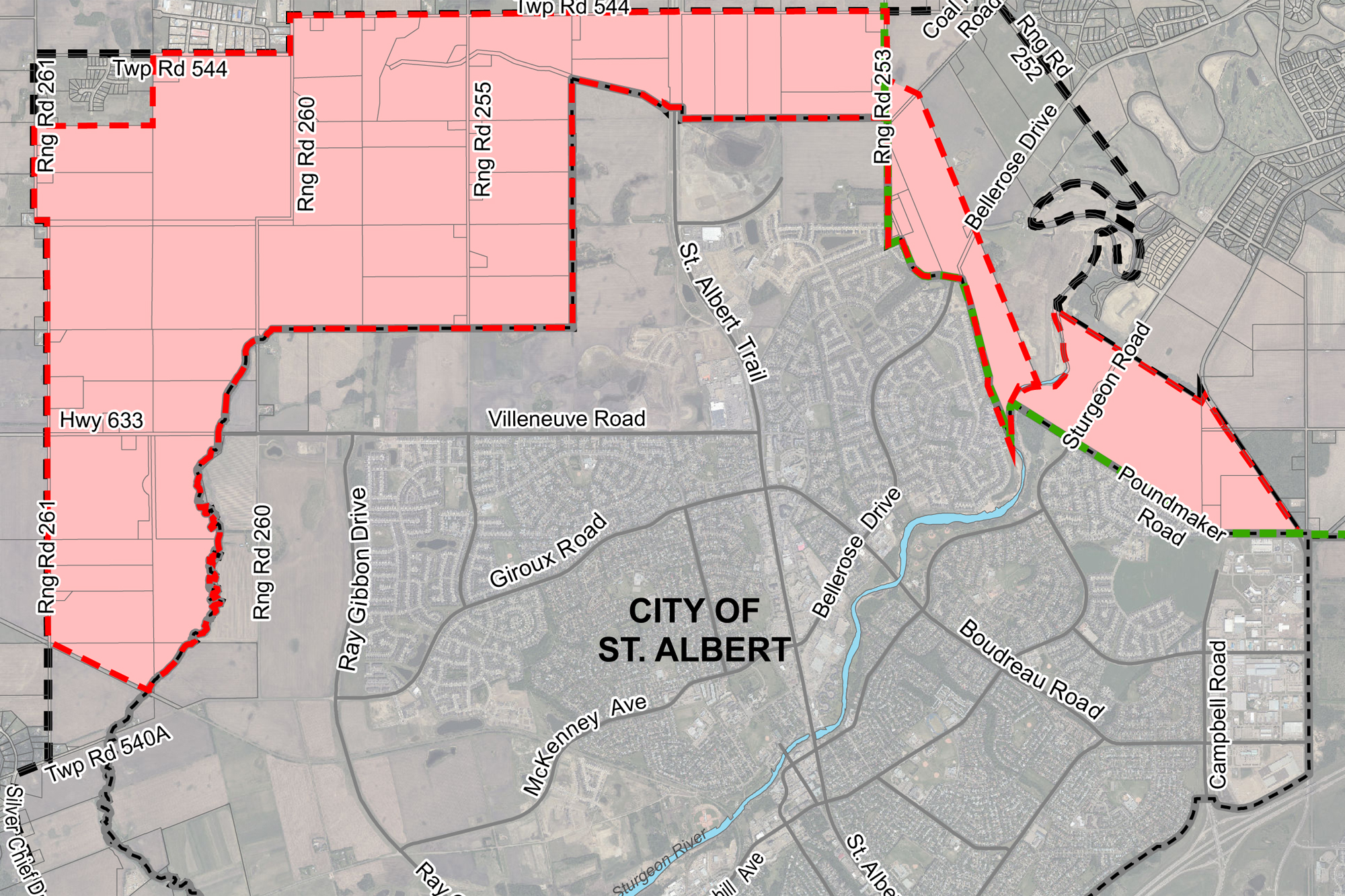 City Of St Albert Maps Open House For Annexation - Stalberttoday.ca