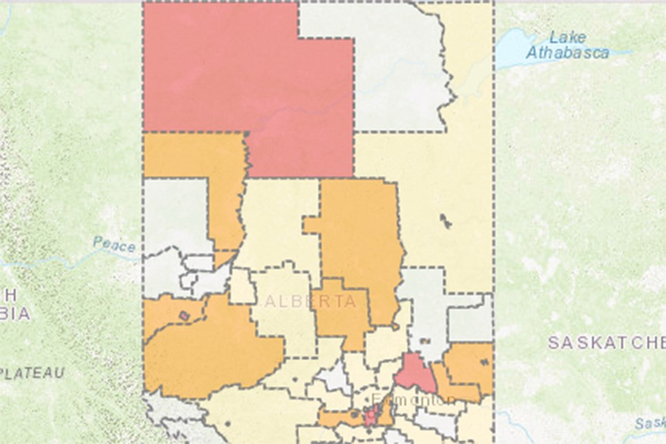 In the past few weeks, active cases in the northern health region have almost doubled.