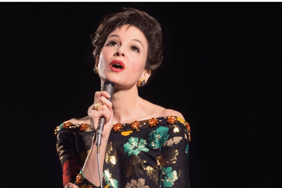  LD ENTERTAINMENT/ROADSIDE ATTRACTIONS/Photo
Renee Zellweger plays Judy Garland setting up for her swan song in the acclaimed movie, Judy. It plays on Oct. 26 as Reel Mondays restarts.