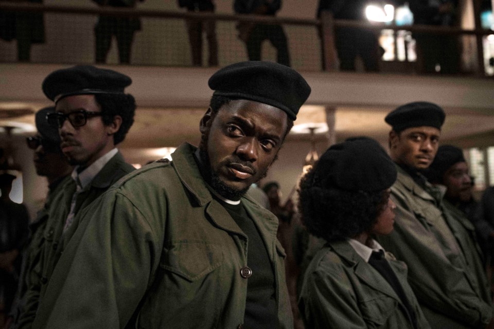 Fred Hampton (Daniel Kaluuya – centre) and William O'Neal (LaKeith Stanfield – right) exercise impressive acting talent as the two leads of Judas and the Black Messiah, a movie about the Black Panthers, civil rights, and systemic racism and injustice that still rings true today. This should be essential viewing for all. 