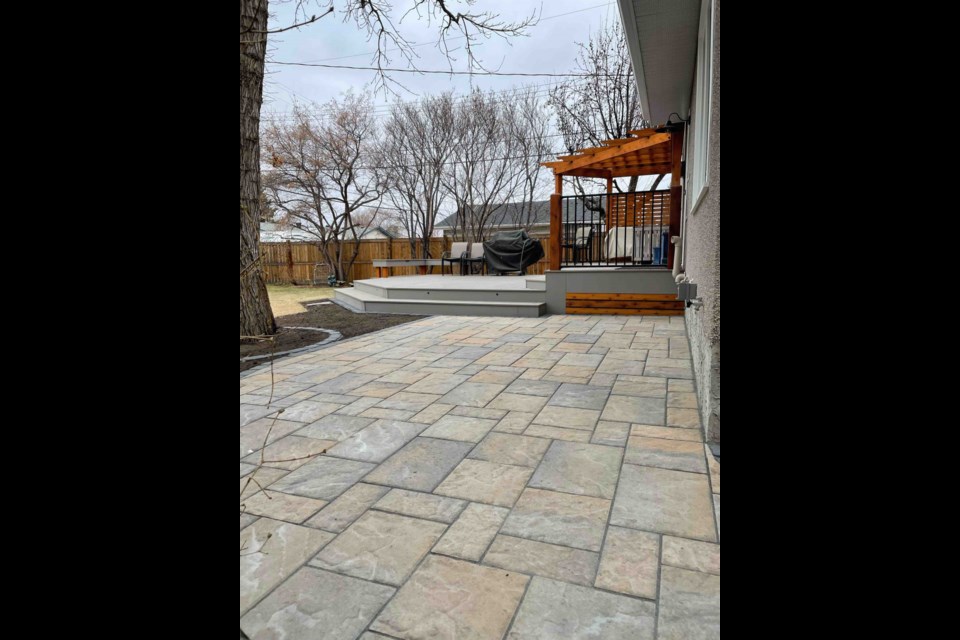 Barbecue anyone? Hardscaping a patio is the way to go for low maintenance and maximizing both your home's value and your own chill time.