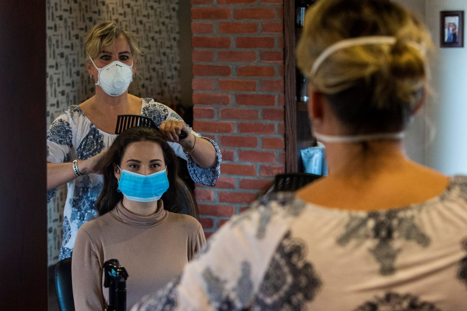 Diane Chong, the owner of Studio 107 in Inglewood and also a veteran stylist, says she is excited to reopen her salon next week, though the new safety procedures for staff and customers will take some getting used to. CHRIS COLBOURNE/St. Albert Gazette