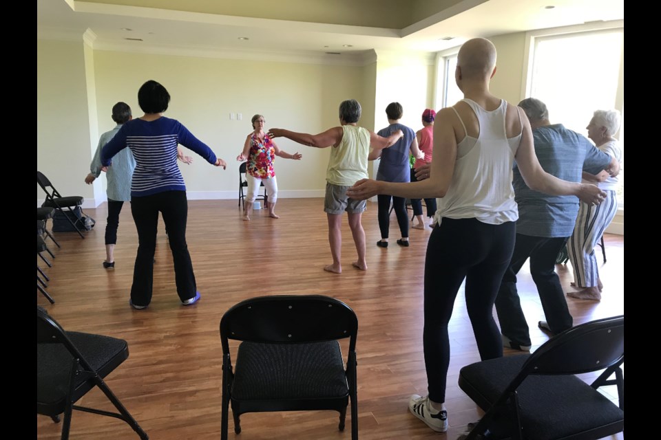 One of the many programs Wellspring Edmonton offers cancer patients and their caregivers is qigong, an ancient Chinese practice that helps achieve balance in physical, emotional and spiritual energy.