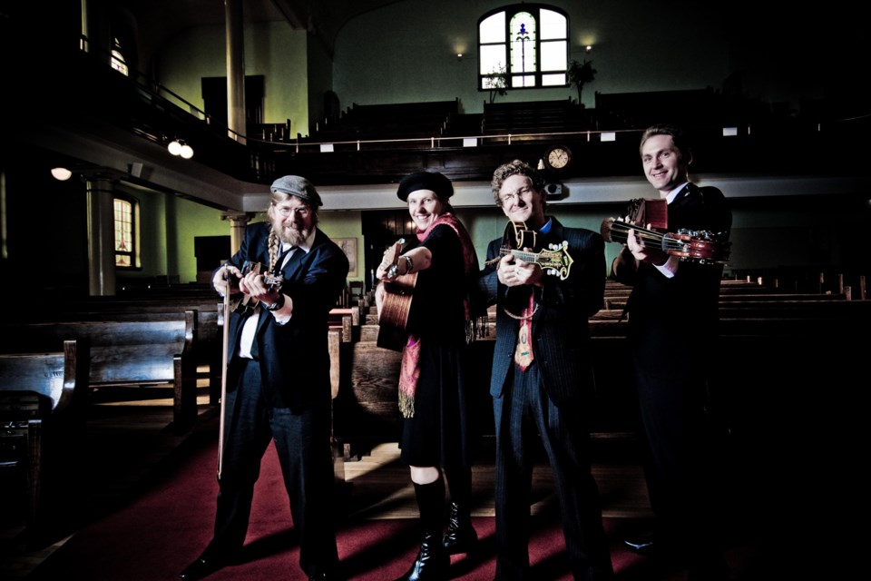 Back Porch Swing knows how to hijack an audience with its blend of folk, bluegrass and gypsy jazz. This New Year's Eve they are playing at McDougall United Church's New Year's Eve Concert Fundraiser for the Edmonton Food Bank. NEUFFY/Photo